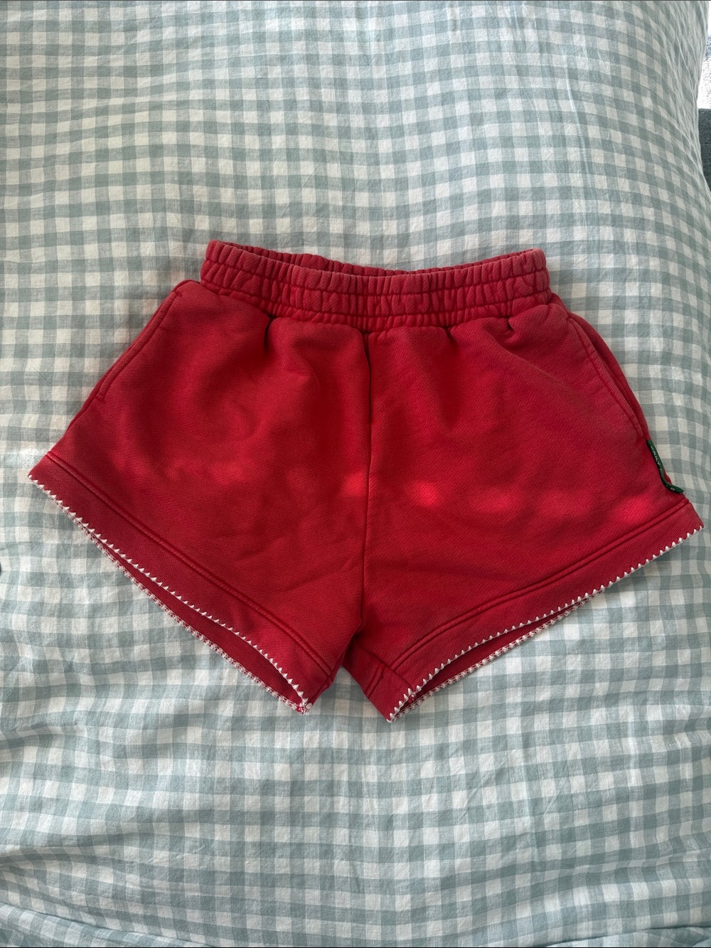 Daily Drills Heavyweight Stitched Super Shorts | Vintage Red, Size XS/S